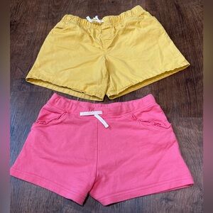 Lot of 2 Carter’s Girls Shorts Size 12-14 – Yellow & Pink